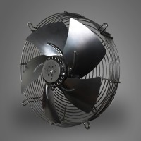 AC 380V 400V Axial Airflow Fan 450mm(17.72in) External Rotor Motor Powered Axial Fan FJ4D-450.FG.V